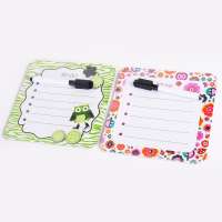 Portable mini fancy erasable magnetic writing board for office desktop