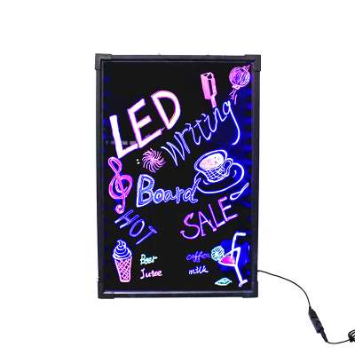 New led technology writing board Ulta-thin advertising drawing tablet