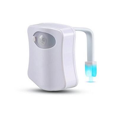 led night light for home Led toilet light with motion sensor 3 aaa battery bowl light